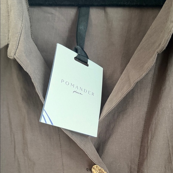 Pomendar Place Cocoa Brown Cleai Dress - Picture 4 of 8